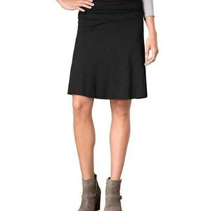 Horny Toad Black A-Line Skirt